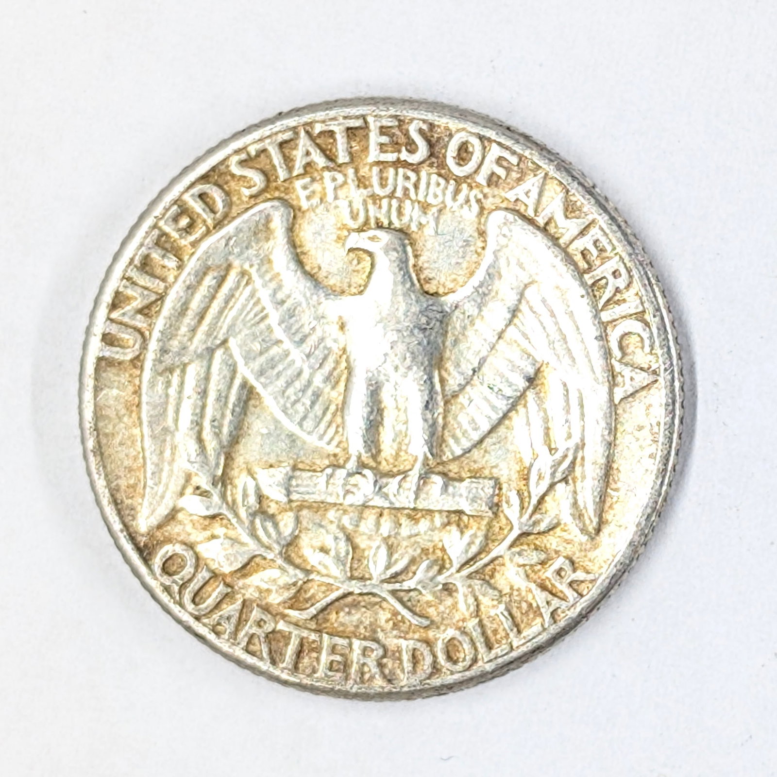 1964 Silver Washington Quarter- Toned - 2