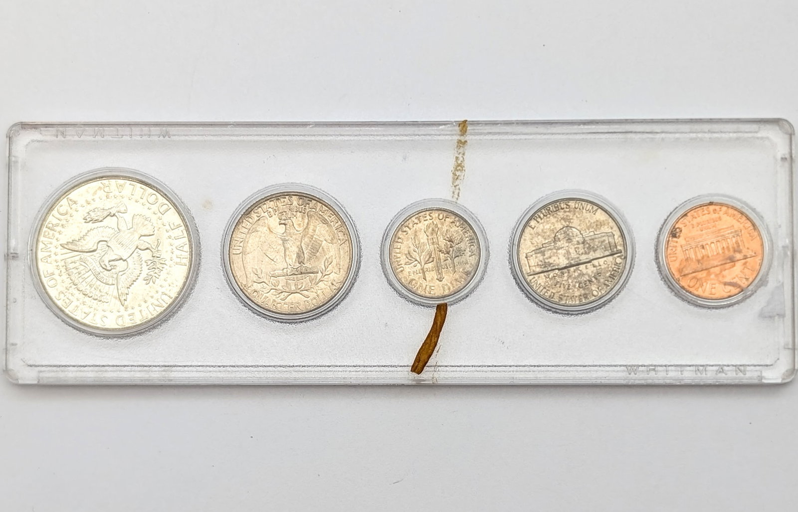 1965 US Mint Proof Set w/ Silver JFK Half - 2
