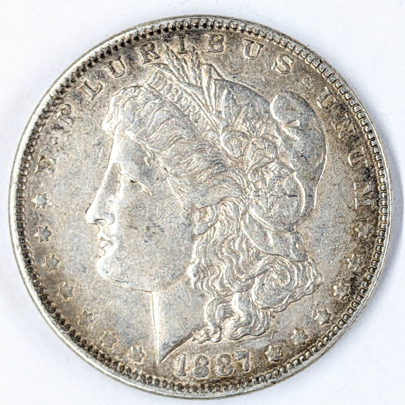 1887 Morgan Silver Dollar (1 of 2)
