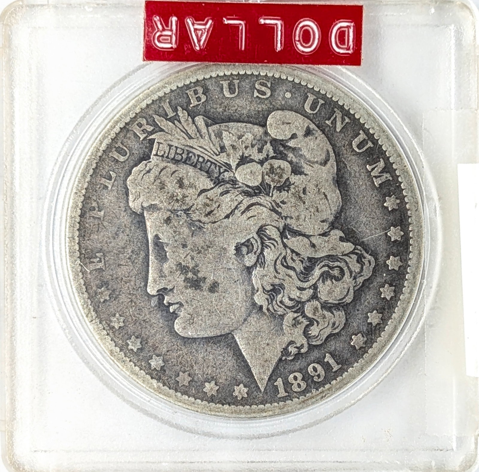 1891-O Morgan Silver Dollar (1 of 2)