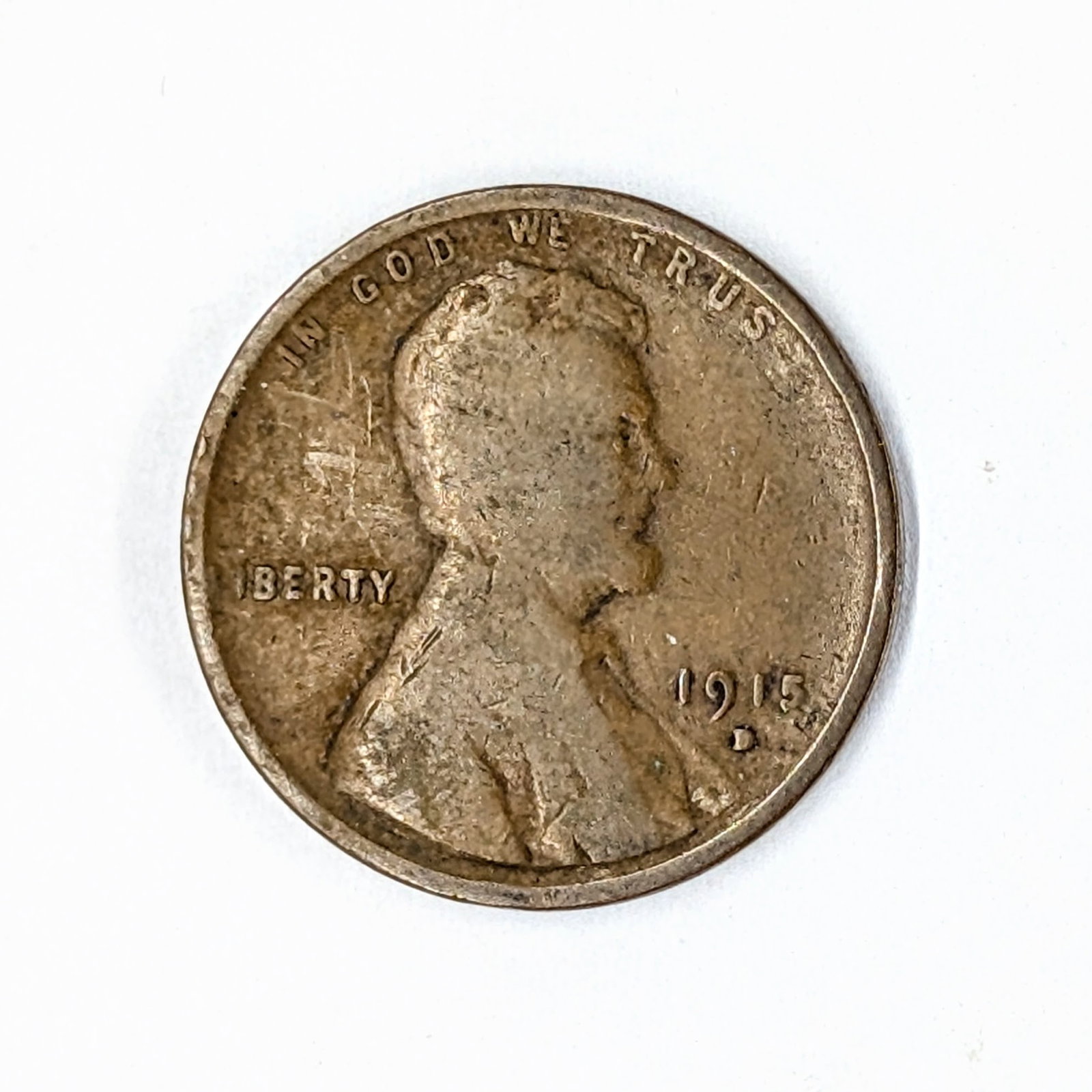 1915-D Wheat Cent: Coin