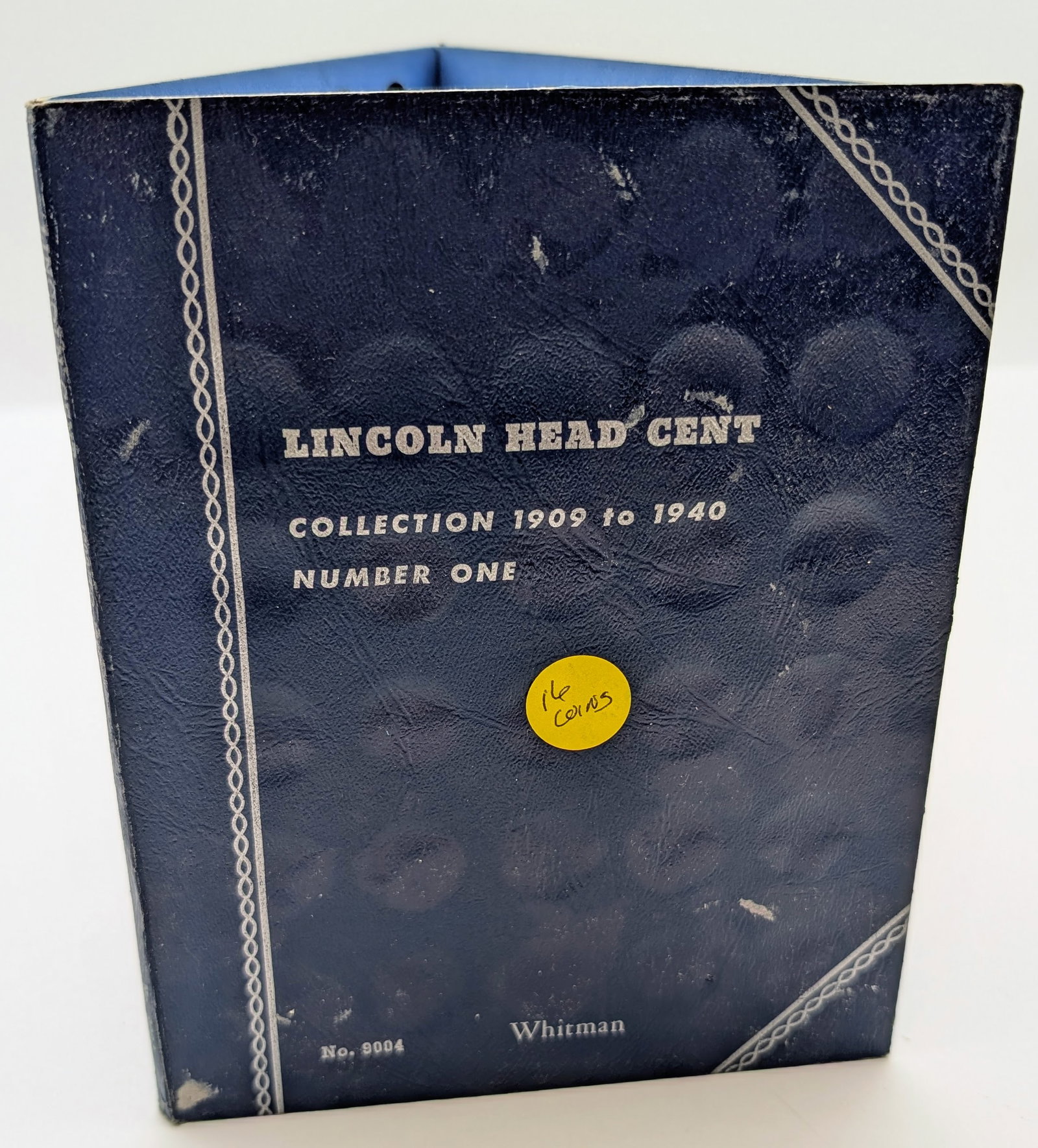Whitman Lincoln Head Cent Collection 1909-1940 Coin Album: w/ 16 Coins