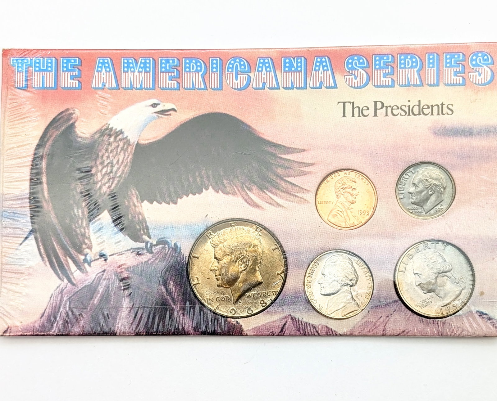 The Americana Series Uncirculated Coin Set w/ Silver Half: 40% Silver