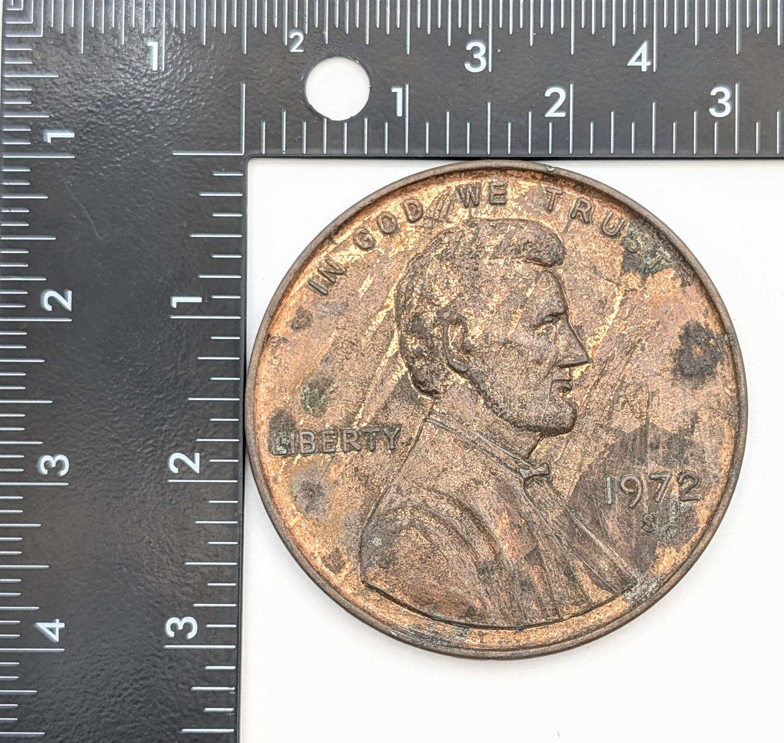 1972-S Jumbo Lincoln Cent Commemorative Coin: 2in