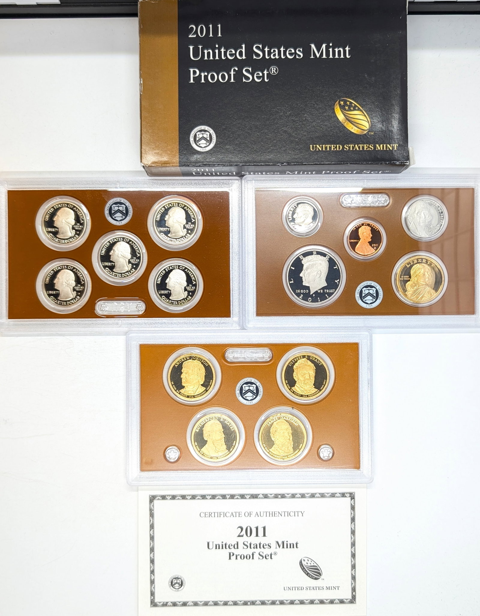 2011 US Mint Proof Set: Coin