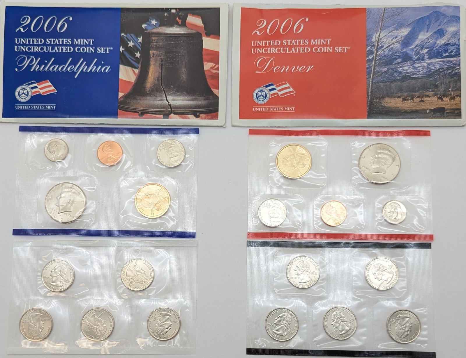 2006 US Mint Uncirculated Coin Set: Coin