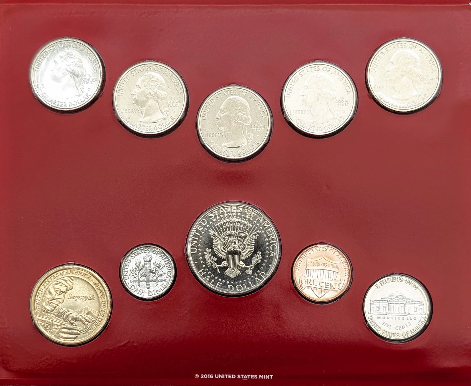 2017 D US Mint Uncirculated Coin Set - 2