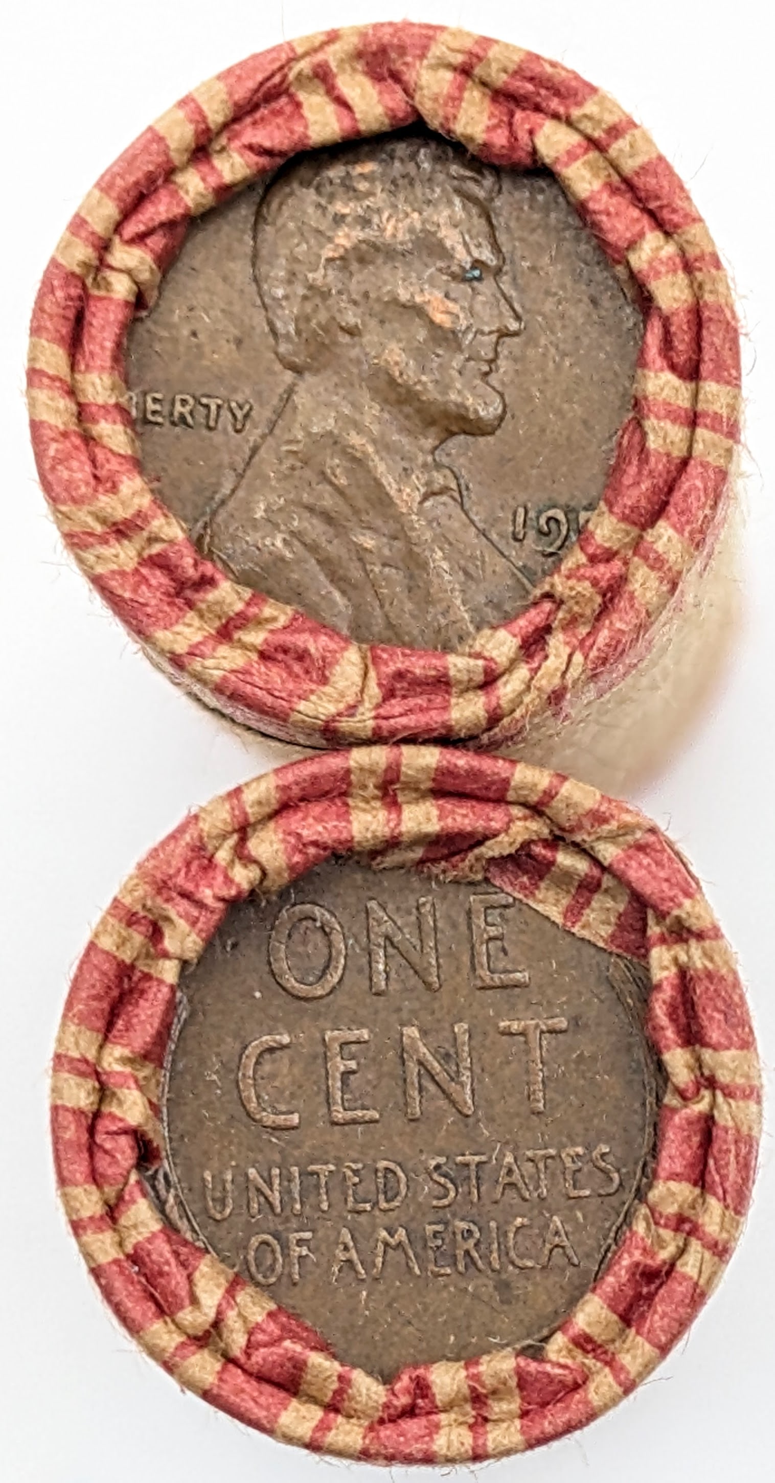 Lot of 2 Rolls (50 each) Wheat Cents- Mixed Dates - 2
