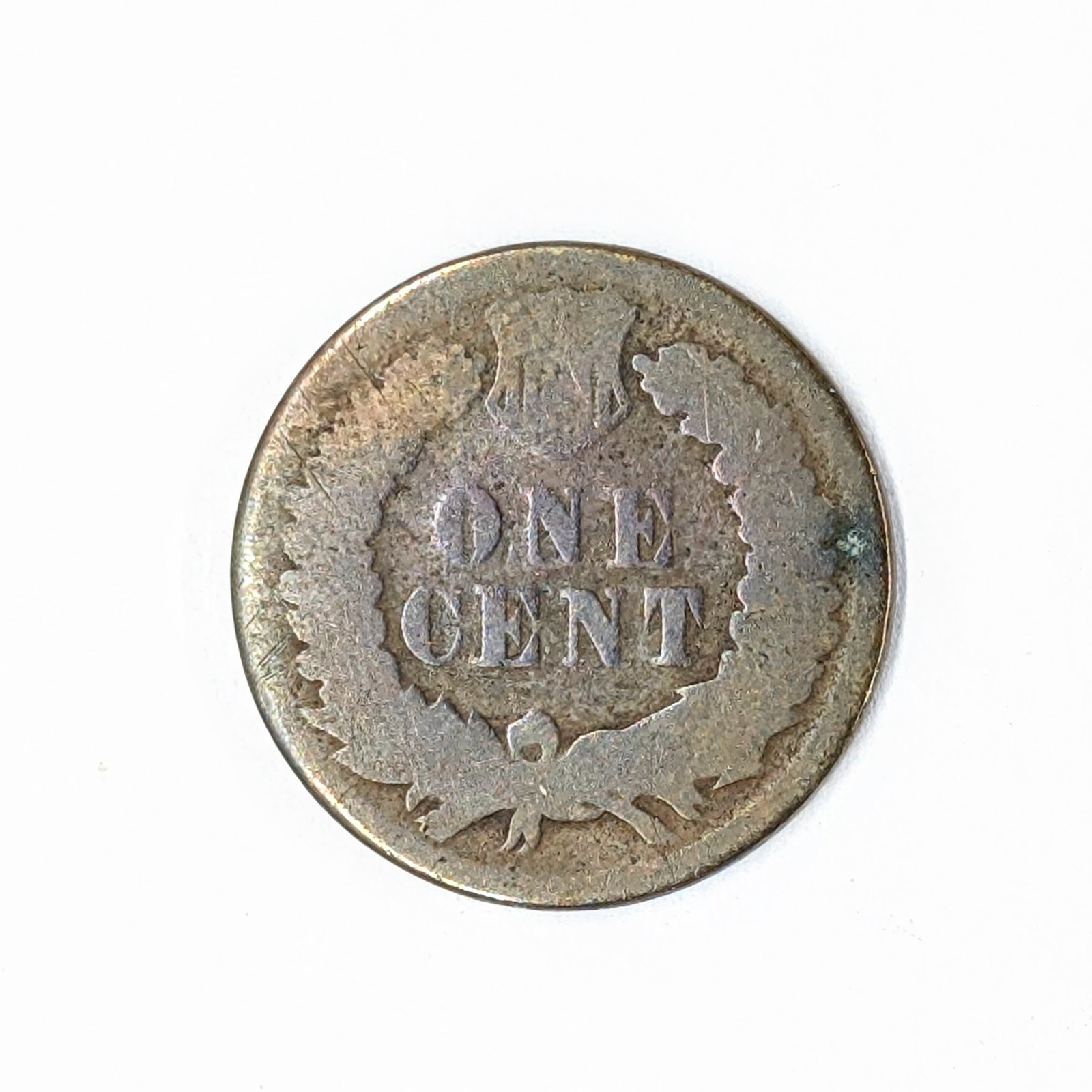 1874 Indian Head Cent- Semi Key Date, Toned - 2