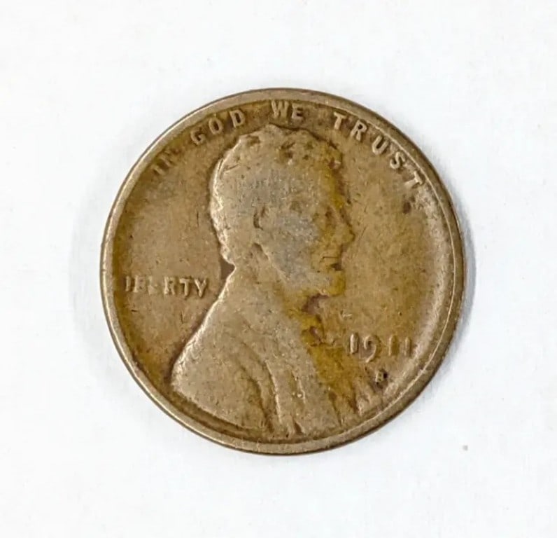 1911-D Lincoln Wheat Cent - Semi Key Date: Coin