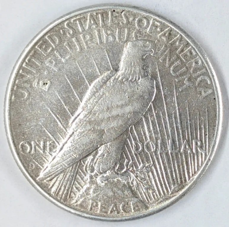 1926-S Silver Peace Dollar - 2