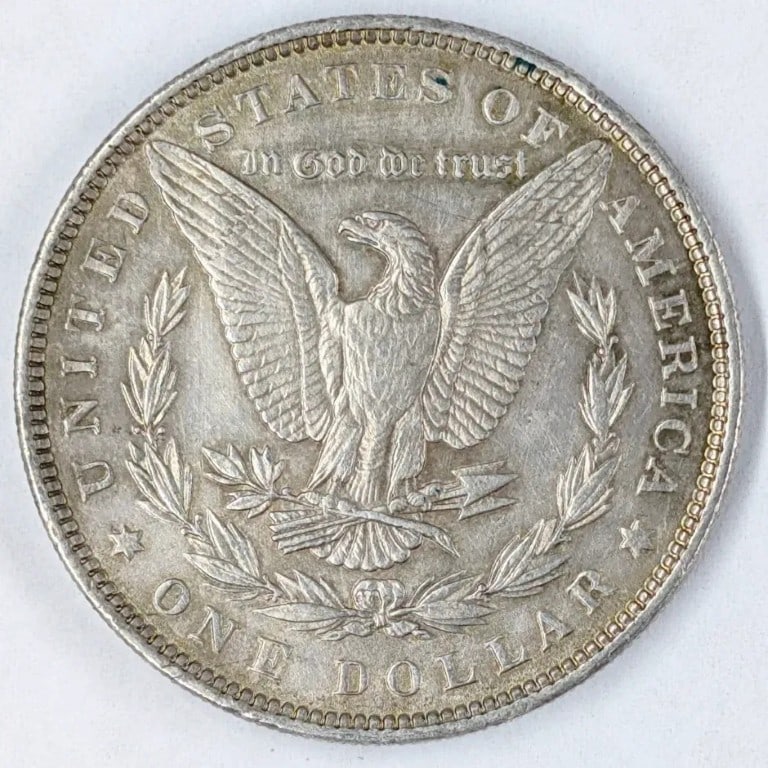 1886 Morgan Silver Dollar- Toned - 2