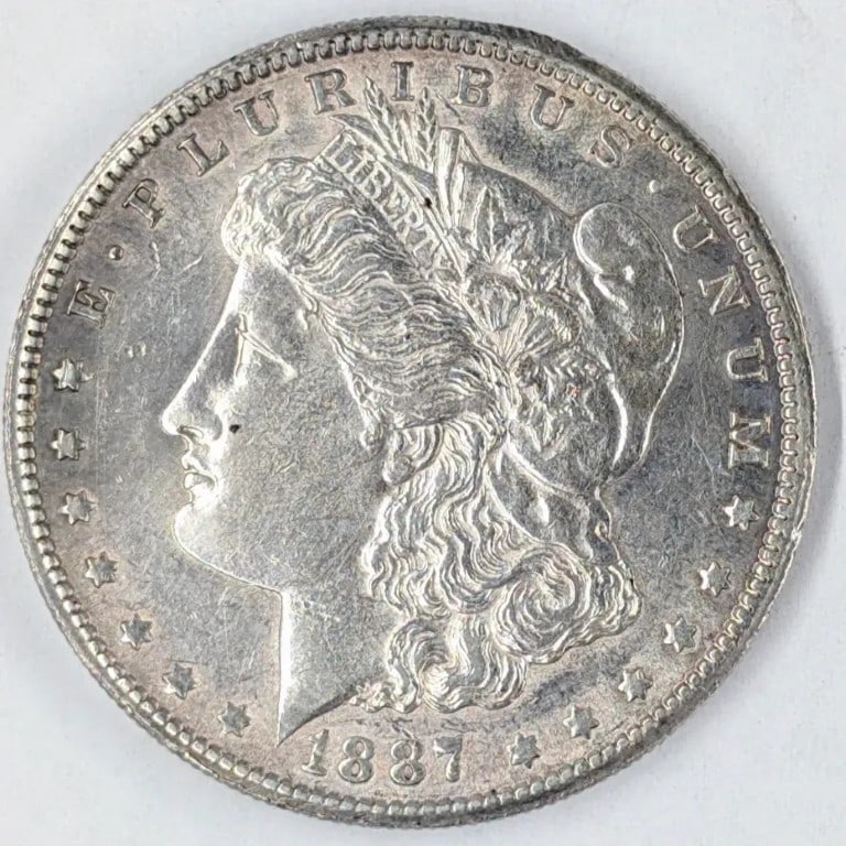 1887-S Morgan Silver Dollar (1 of 3)