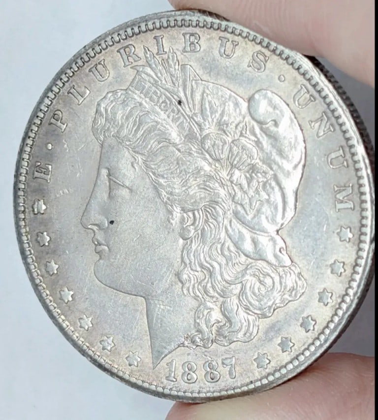 1887-S Morgan Silver Dollar - 3