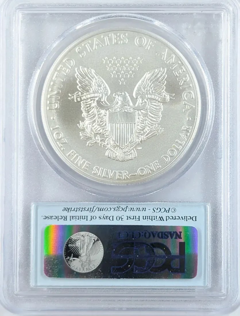 2011 PCGS American Silver Eagle- MS69 First Strike - 2