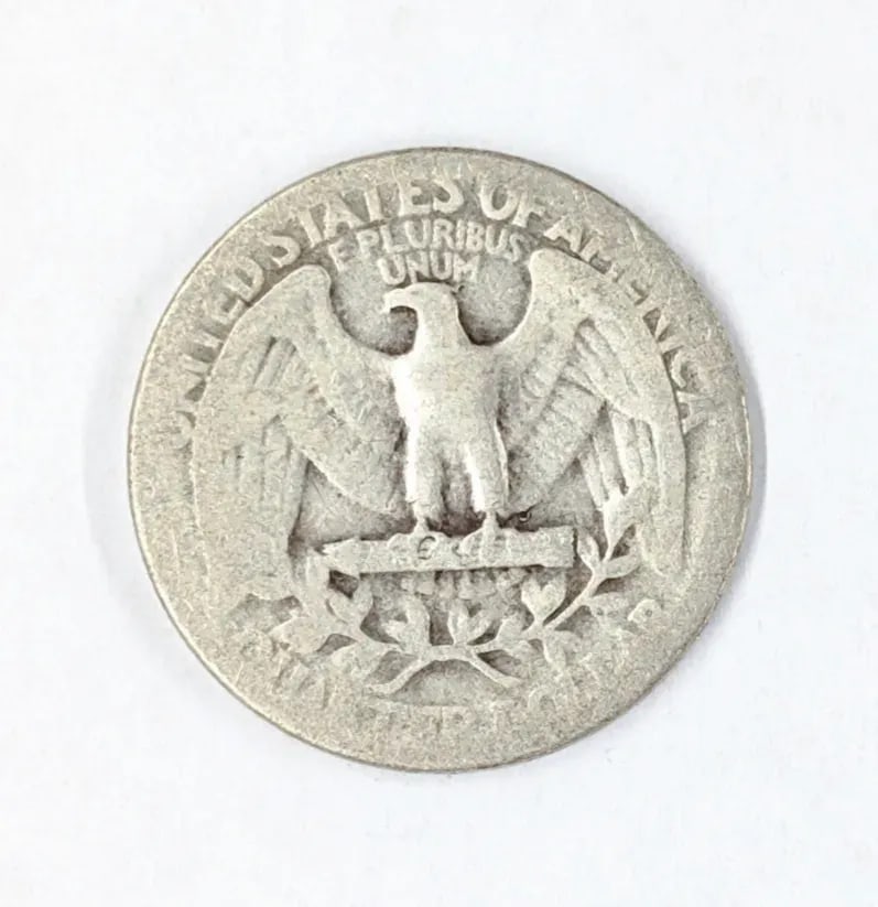 1935 Silver Washington Quarter - 2