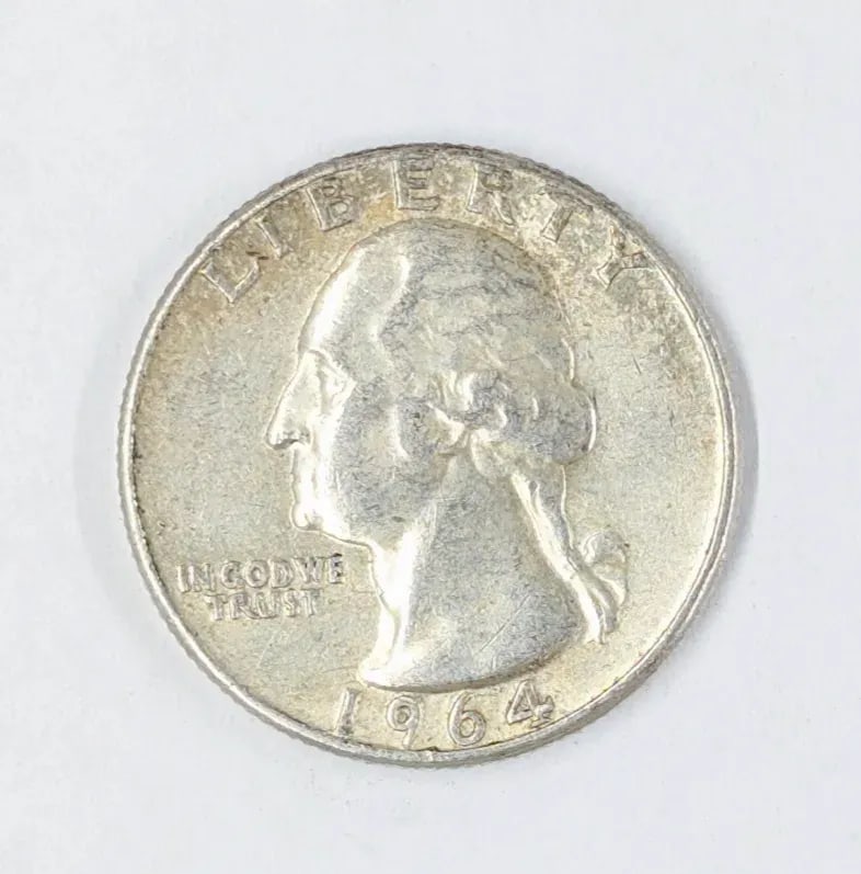 1964 Silver Washington Quarter: Silver