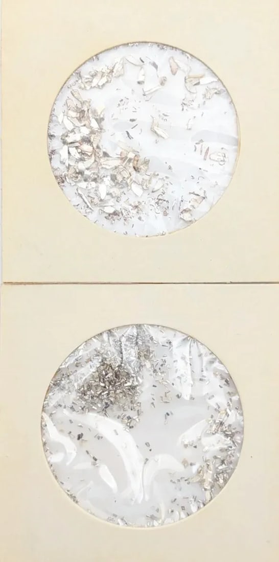 Lot of 2 Packs of Silver Granules: Silver