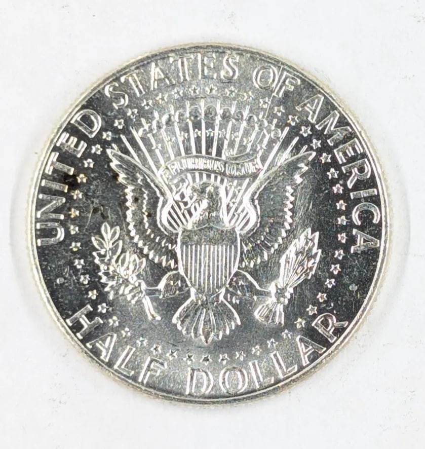 1964 Silver John F Kennedy Half Dollar - Uncirculated - 2