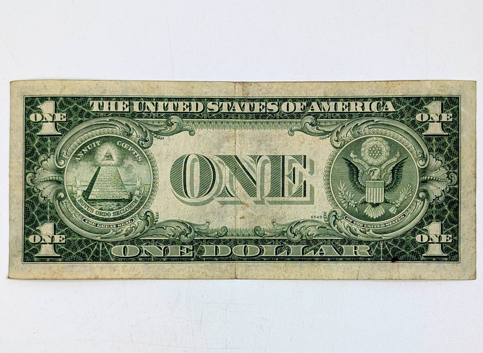 1935 F $1 Note - Silver Certificate - 2