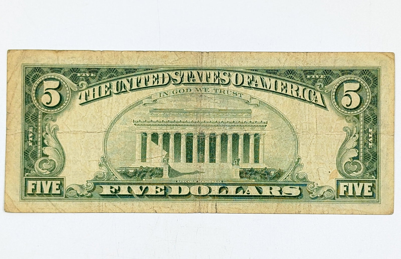1963 $5 Note - Red Seal- Digit Repeater 29767772 - 2
