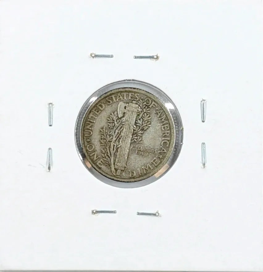 1916 Silver Mercury Dime- First Year of Issue - 2