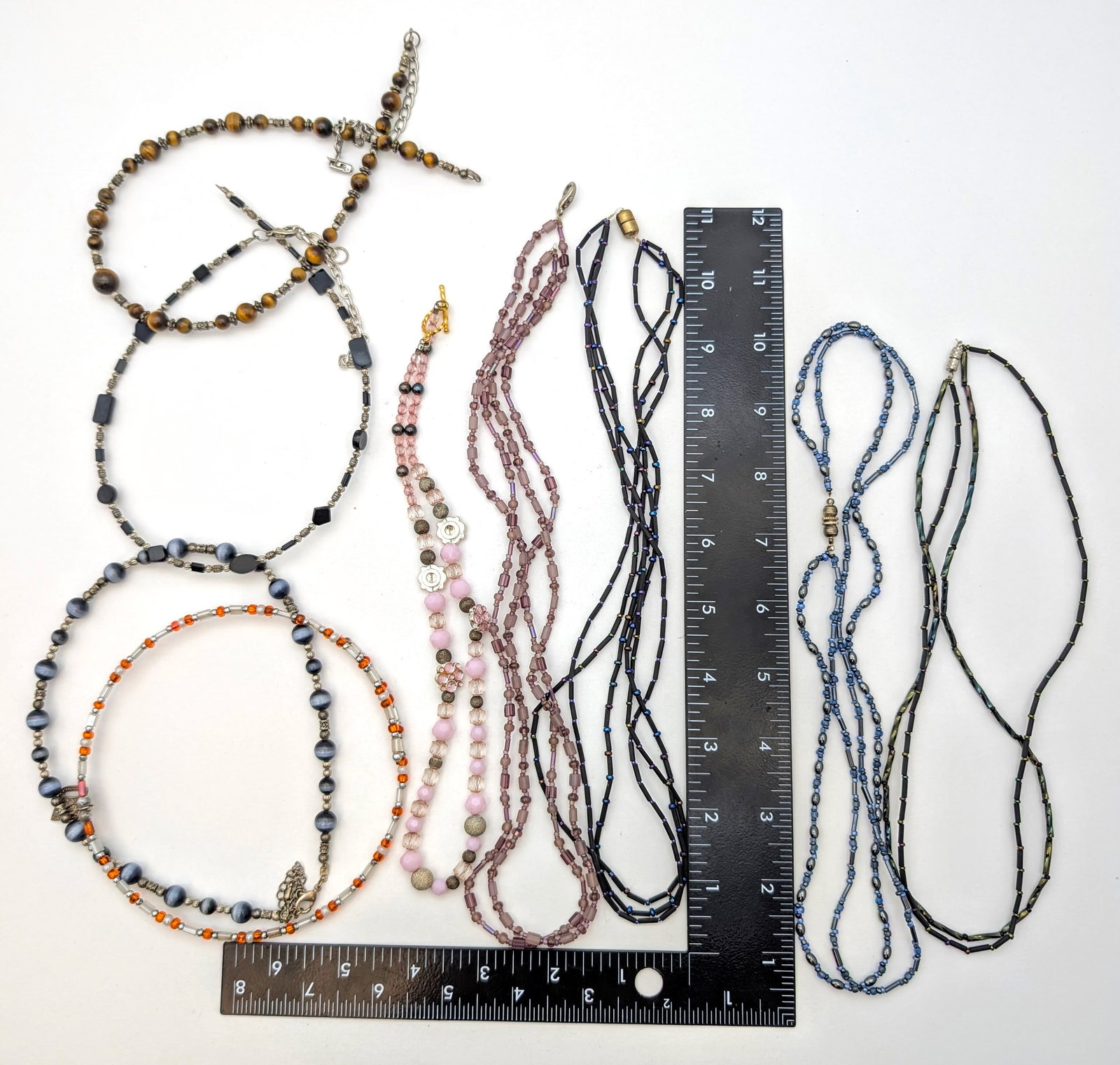 Large Lot of Beaded Necklaces - 6