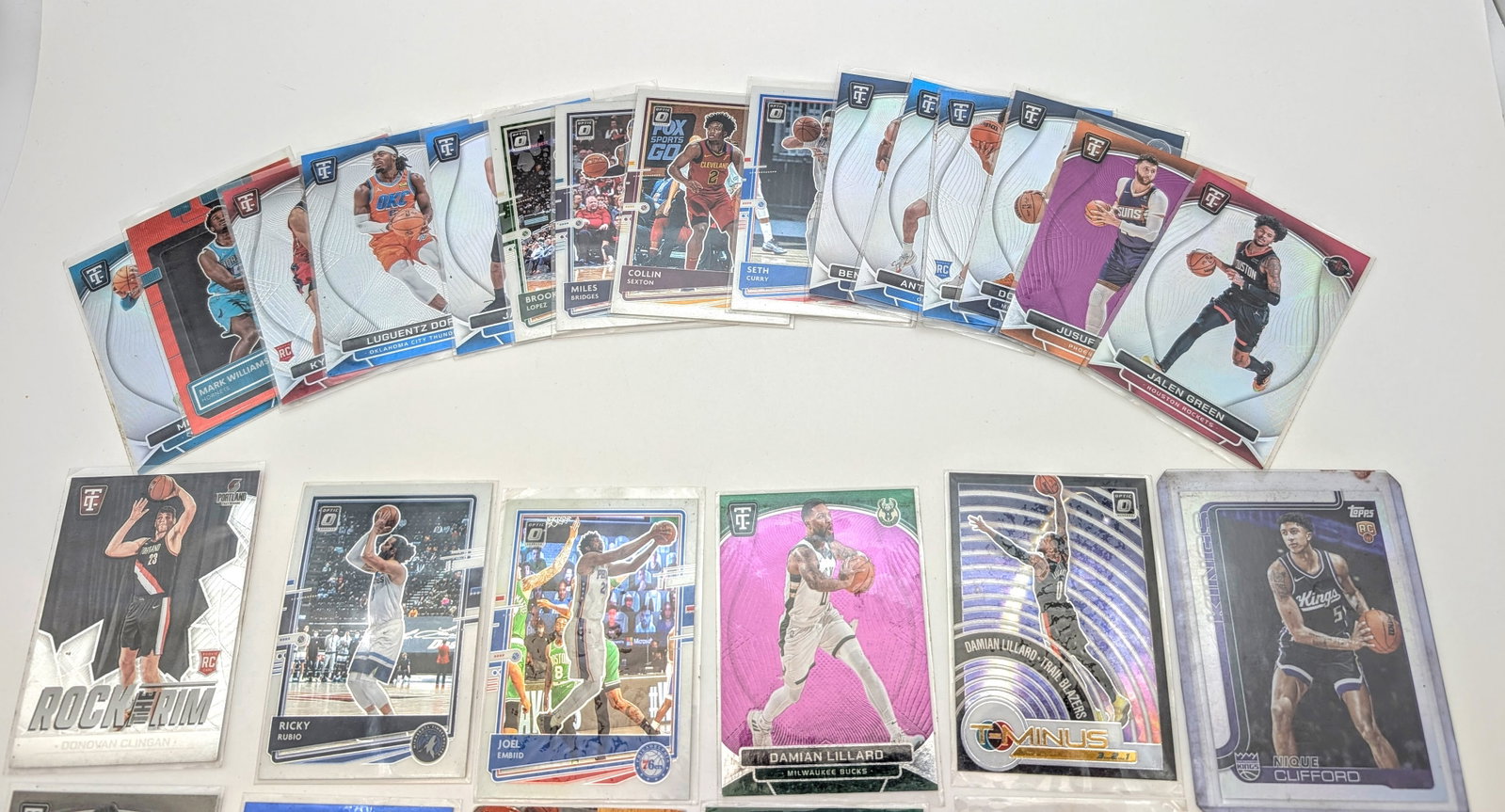 Large Lot of NBA Trading Cards - 2