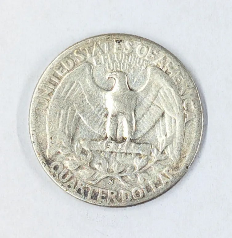 1948-S Silver Washington Quarter - 2