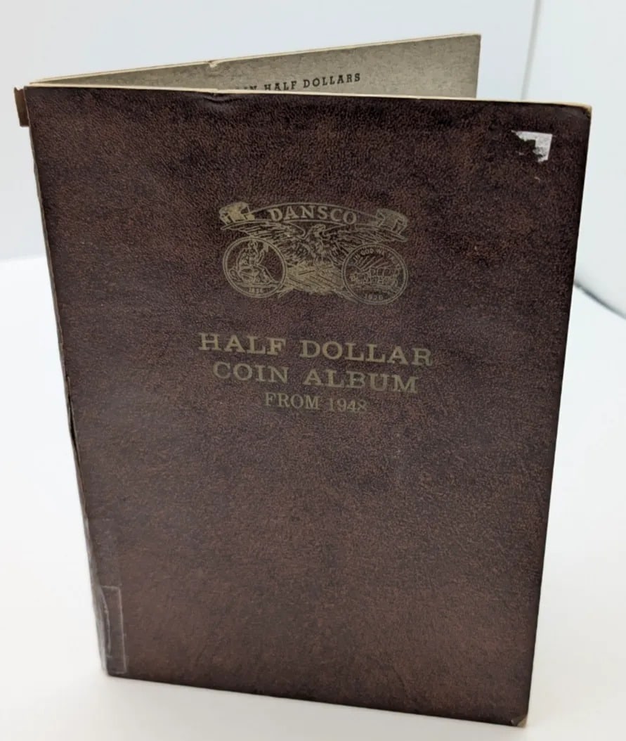 Empty Dansco Half Dollar Coin Album: _