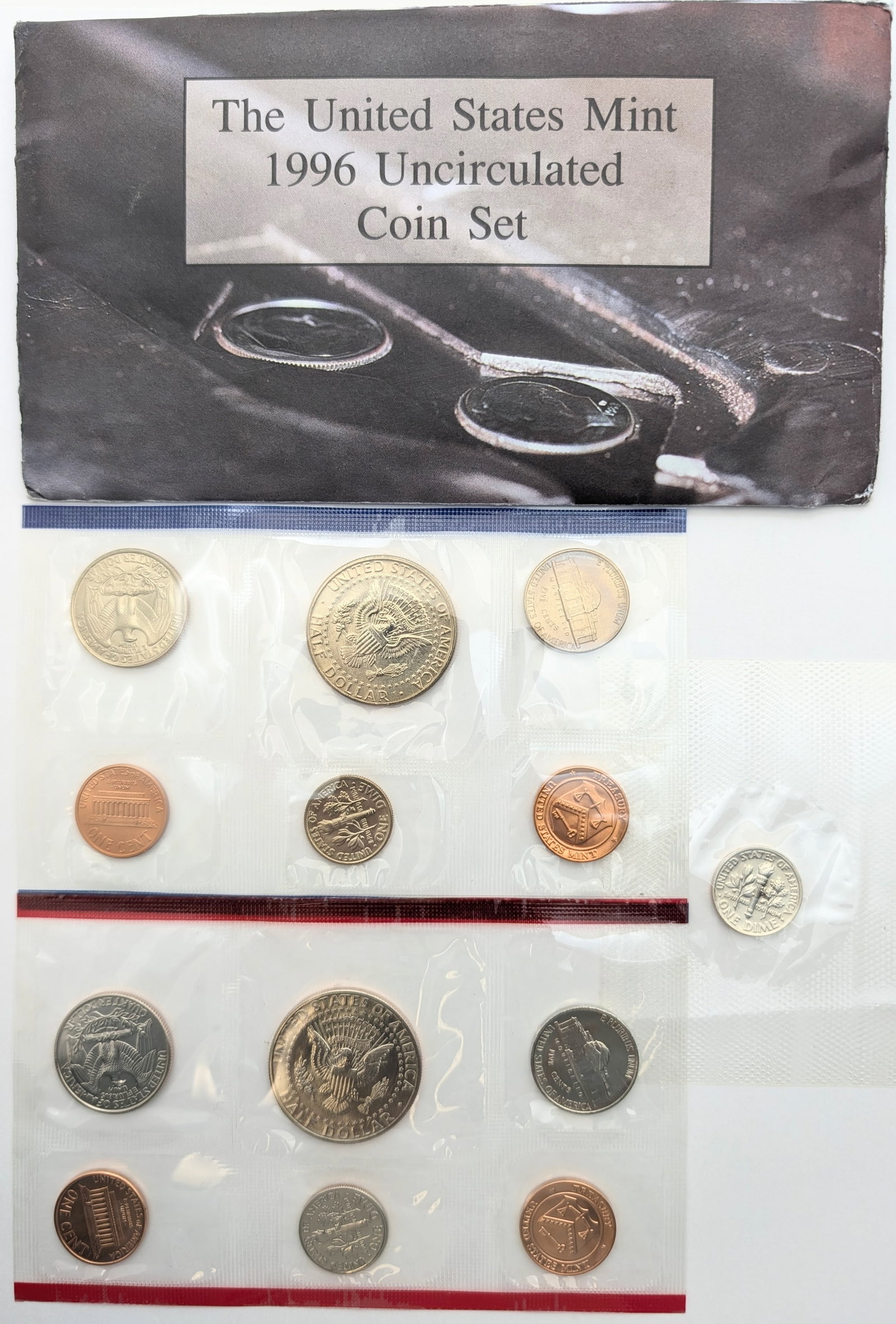 1996 US Mint Uncirculated Coin Set - 2