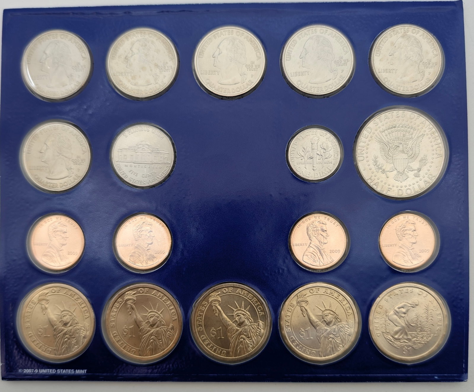 2009 D US Mint Uncirculated Coin Set - 2