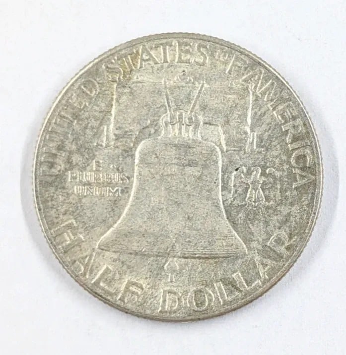 1948-D Silver Franklin Half Dollar- First Year of Issue - 2