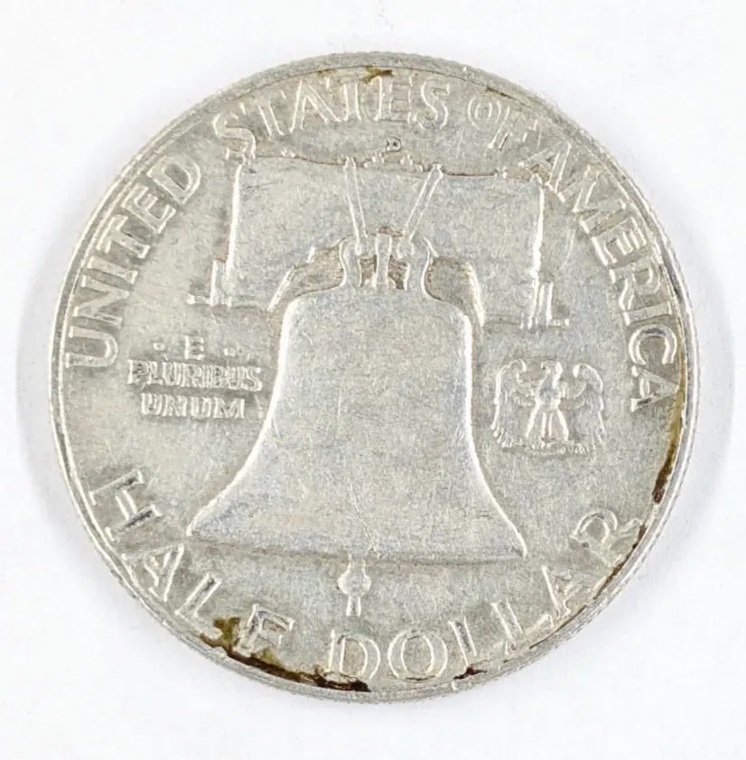 1959-D Silver Franklin Half Dollar - 2