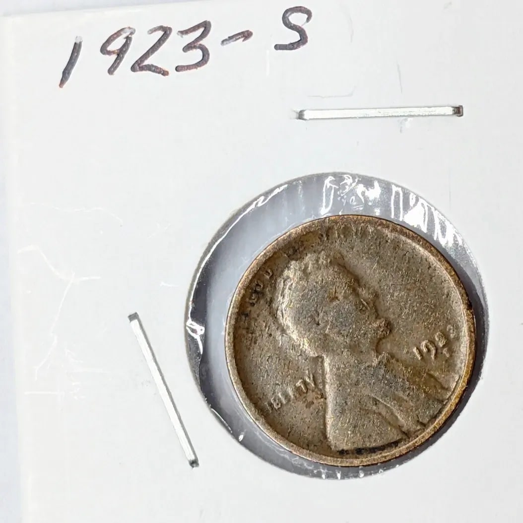 1923-S Lincoln Wheat Cent - Semi Key Date - 3