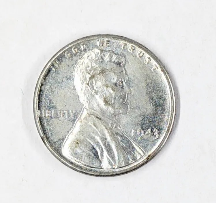 1943 Lincoln Steel Cent- Uncirculated: Coin