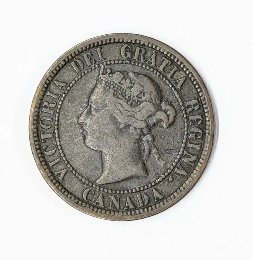1881 Canadian Large Cent: Coin