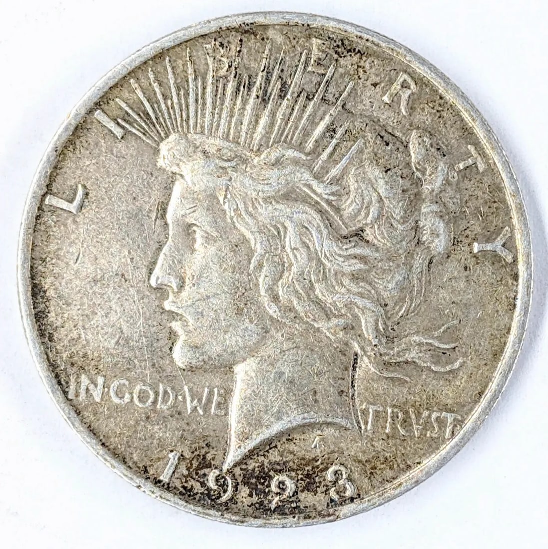 1923 Silver Peace Dollar (1 of 2)