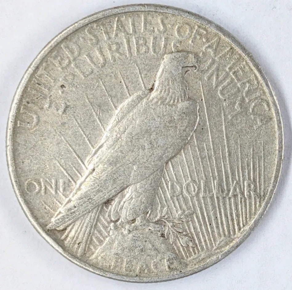 1924 Silver Peace Dollar - 2