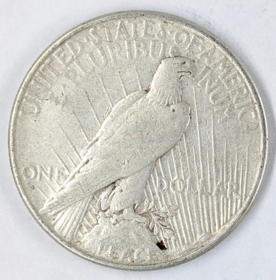 1926-S Silver Peace Dollar - 2