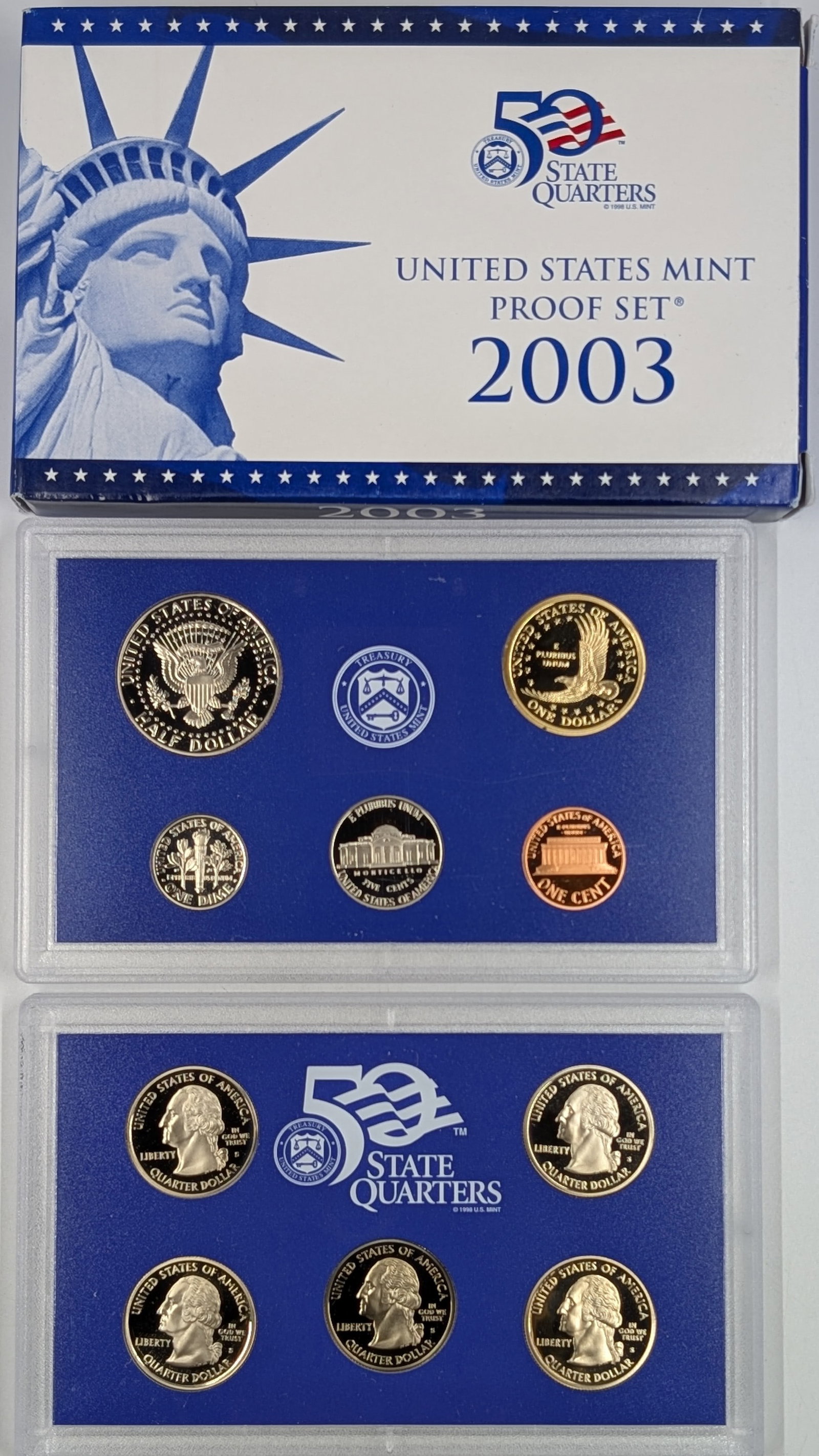 2003 US Mint Proof Coin Set - 2