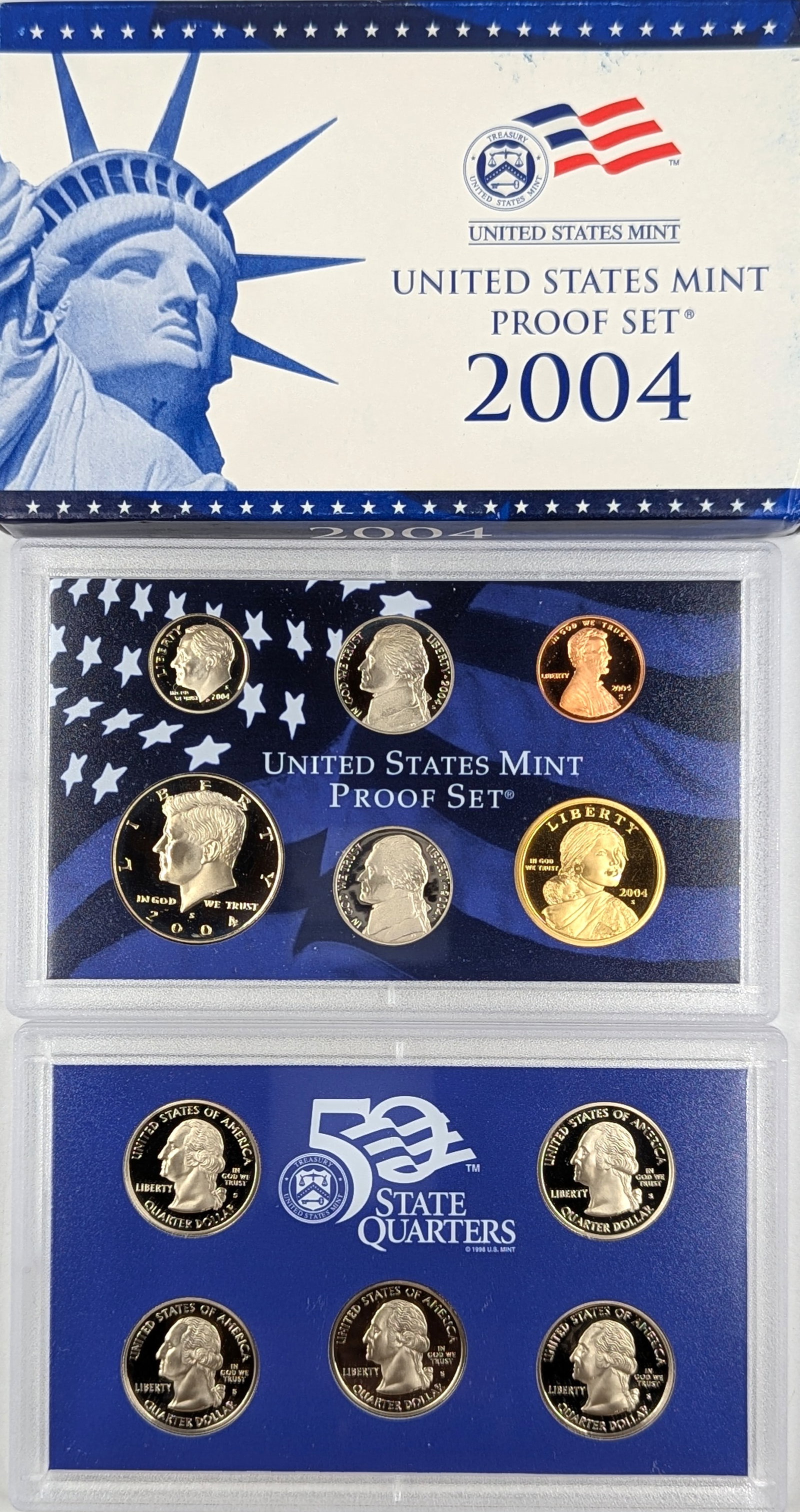 2004 US Mint Proof Coin Set: Coin