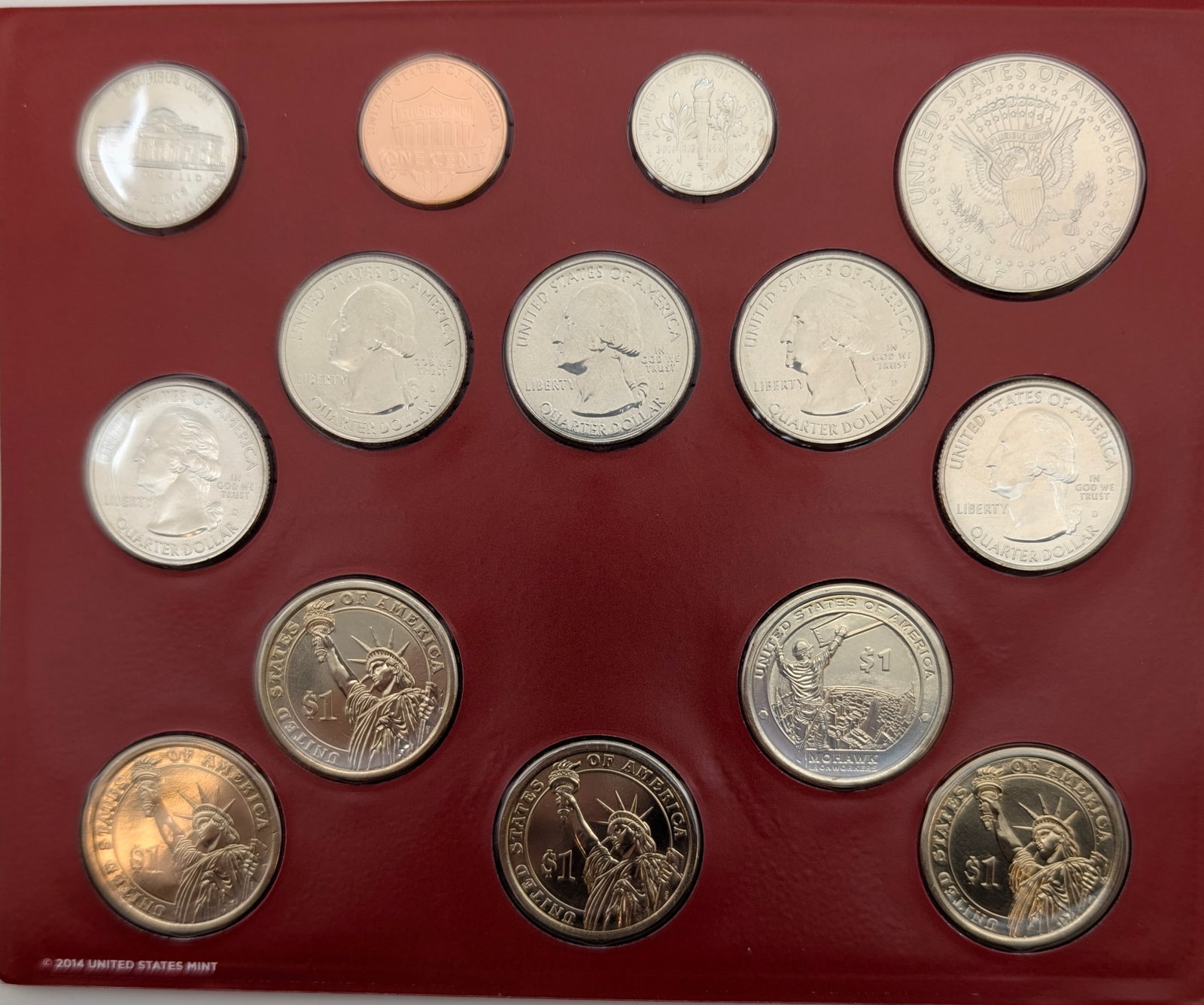 2015 D US Mint Uncirculated Coin Set - 2
