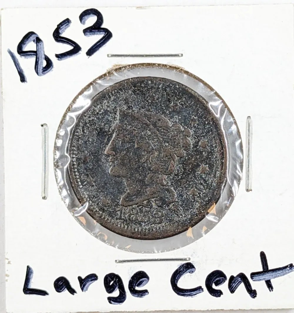 1853 Large Cent (1 of 2)