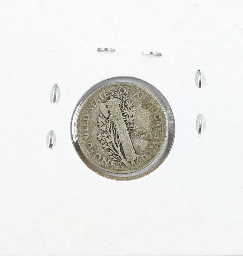 1918-D Silver Mercury Dime - 2