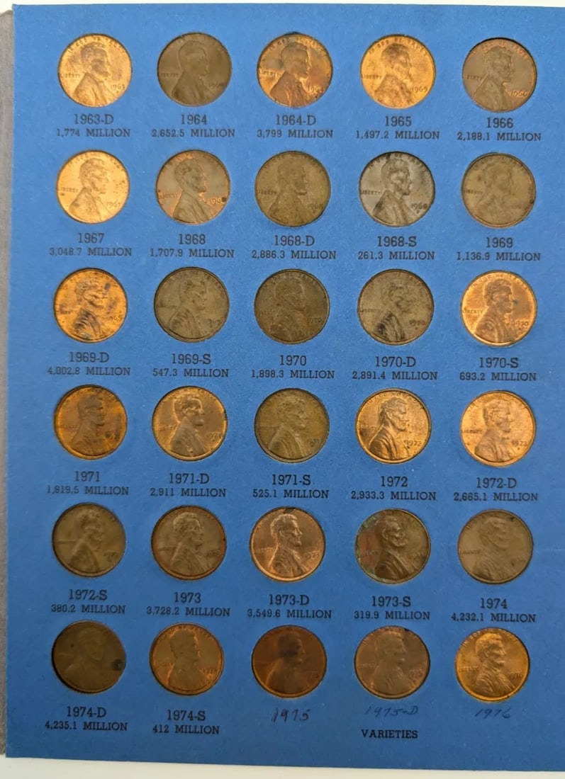 Whitman Lincoln Cents Coin Album - 4