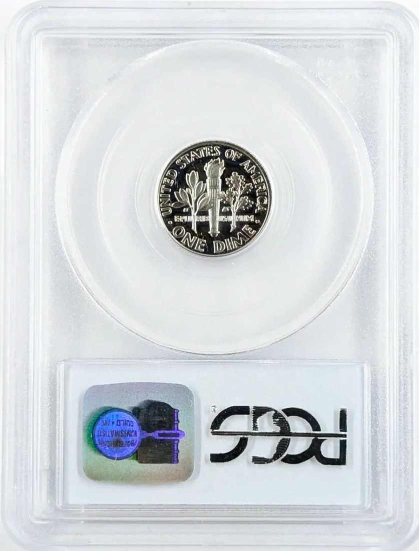 PCGS 1986-S PR 69 Roosevelt Dime - 2