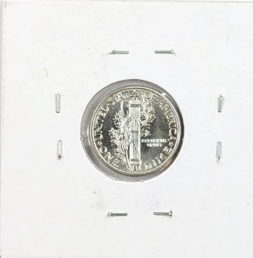 FEATURE- 1943 Uncirculated Silver Mercury Dime - 2