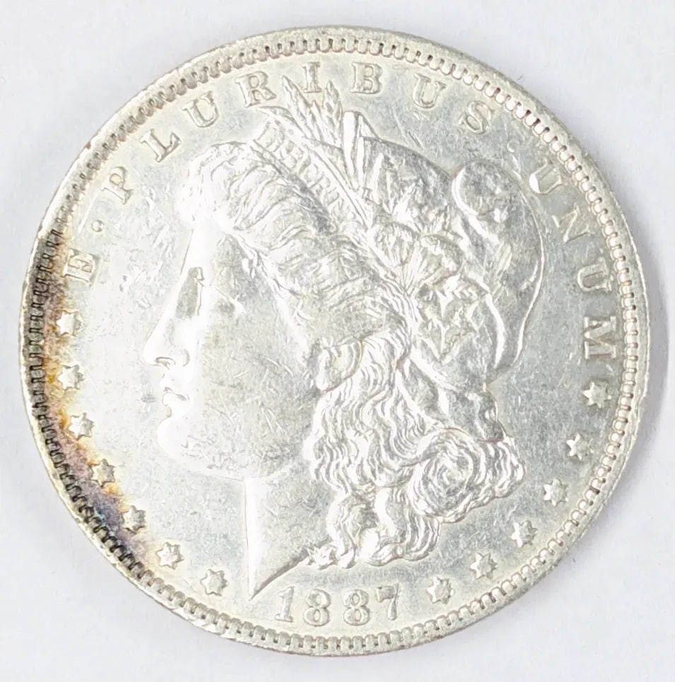 1887-O Morgan Silver Dollar: _