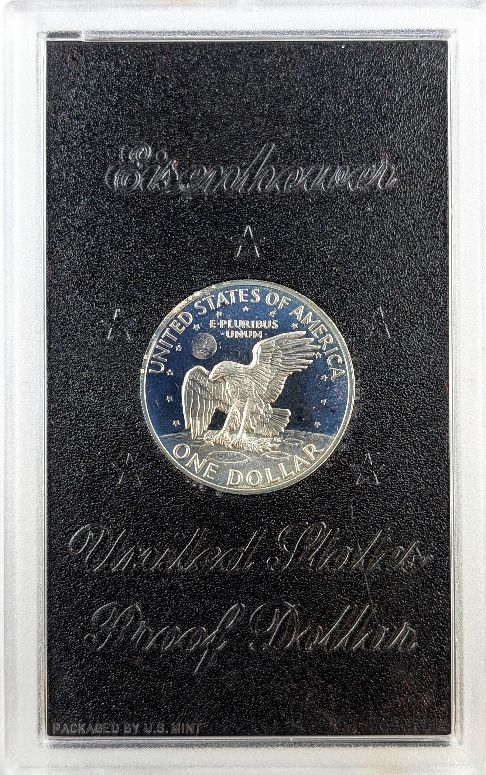 1971-S Eisenhower " Ike" Proof Silver Dollar - 2